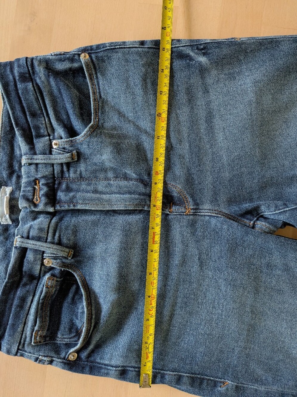Good American Good Legs Straight Leg Indigo Size 6 or 28 - Picture 8 of 10
